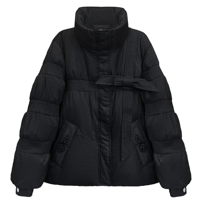 韩版短款立领显瘦羽绒服