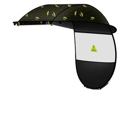 金狸单独顶棚无支架可拆卸