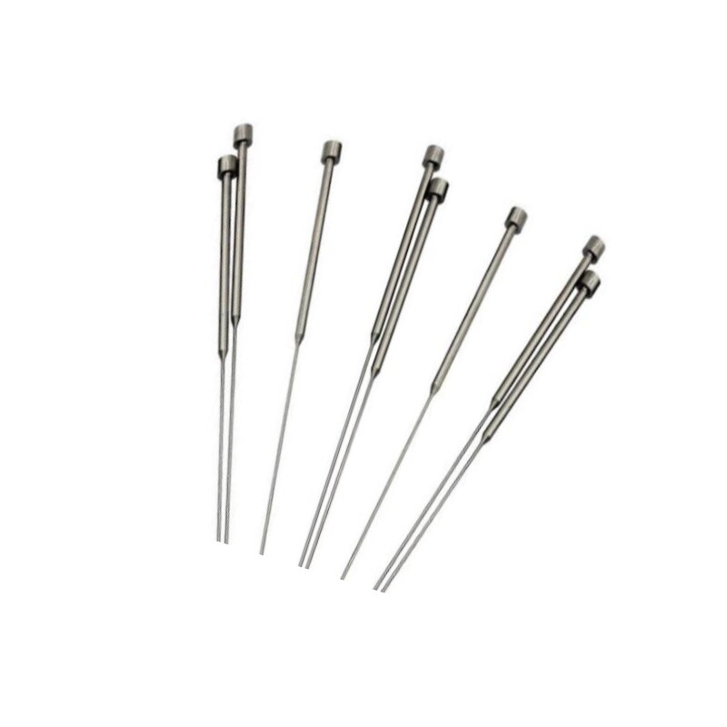 现货普通65mm锰托针模具加工配件司筒双节顶针推杆非标可定制包邮