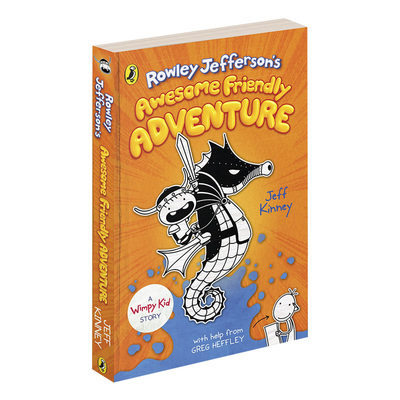 英文原版 Rowley Jefferson's Awesome Friendly Adventure - Rowley Jefferson's Journal 小屁孩外传：小鬼头日记2 平装 英文版