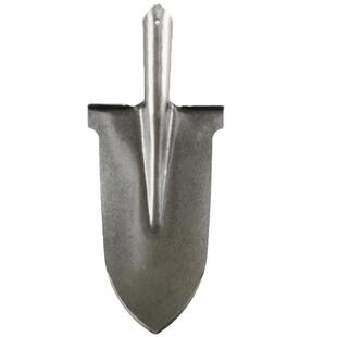 军印铁锹锰钢锹尖铲挖土神器园艺铁铲工兵铲加厚挖树挖沟专用圆锹
