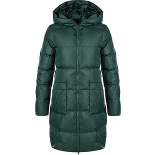 MINZE STYLE/名师路大鹅羽绒服女新款连帽中长款时尚外套女冬