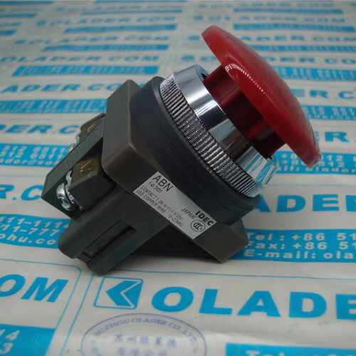 议价IDEC和泉 蘑菇头按钮开关ABN301R 30mm 自复位 原装正品