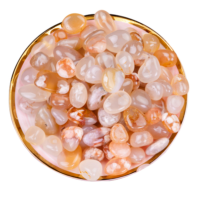 天然雨花石原石鱼缸造景石头盆栽水培装饰儿童彩色鹅卵石玛瑙石子