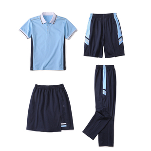 江西省南昌市初中校服夏季套装统一中学生夏季长裤短裤初中生短袖