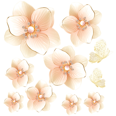 墙壁装饰遮丑背景墙贴纸3d立体