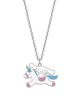 玉桂狗寻梦独角兽项链