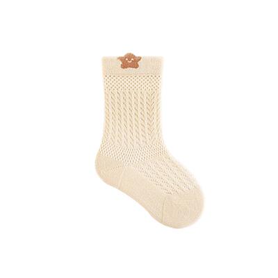 夏季透气薄款网眼袜松口不勒腿