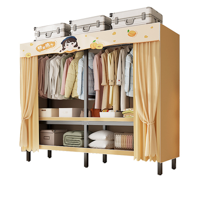 免安装经济型大众免安装简易衣柜