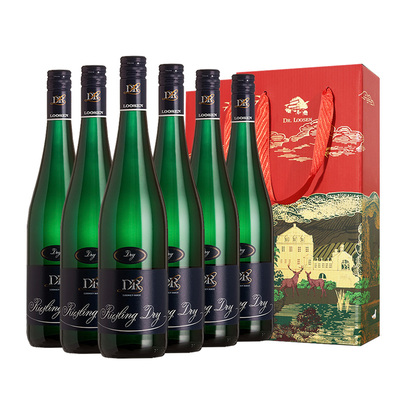 【自营】露森DR.Loosen雷司令干白葡萄酒德国原瓶进口干型750ml*6