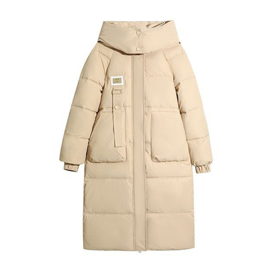 雅鹿羽绒服女中长款2025新款高级巨好看时尚爆款白鸭绒小个子外套