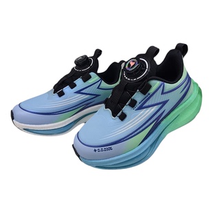 2026春秋季新款大男童运动鞋轻便防水皮面中学生休闲碳板跑步鞋