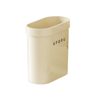 垃圾桶家用2026新款厕所卫生间大号大容量高颜值无盖压圈纸篓夹缝