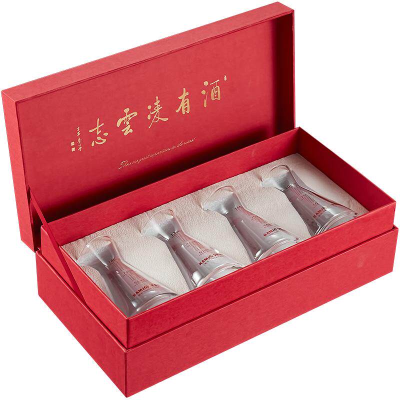 金灶手工吹制精品玻璃分酒器