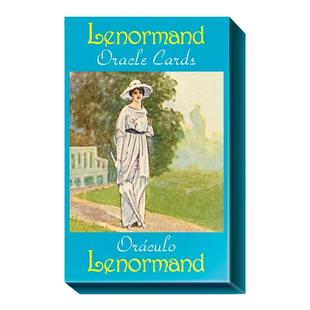 进口正版小雷诺曼36张迷你利诺曼lenormand oracle cards神谕卡牌
