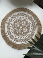 Джеки Лю су -белый узор 1