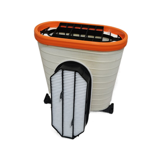 适配陕汽德龙新款M3000S空滤M3000 X6000国六430460蜂窝空气滤芯