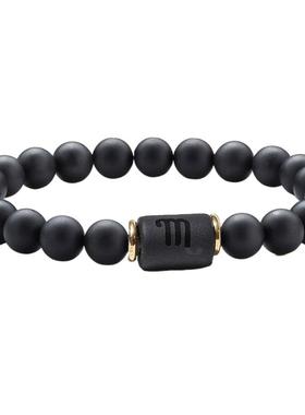 情侣串珠男女十二星座手链