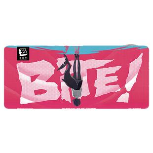 鲨鱼妹鼠标垫超大号小号绝区零游戏电竞电脑键盘垫艾莲二次元桌垫