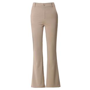 2026夏薄款千分之一高腰弹力九分直筒微喇裤显瘦韩版9分女裤