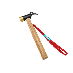 黑鹿BLACKDEER户外野营露营工具 营地用手工锤 干将铜头营地锤