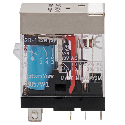 欧姆龙G2R-1-SN中间继电器正品G2R-2-SND SNI SNDI(S) DC24V 220V
