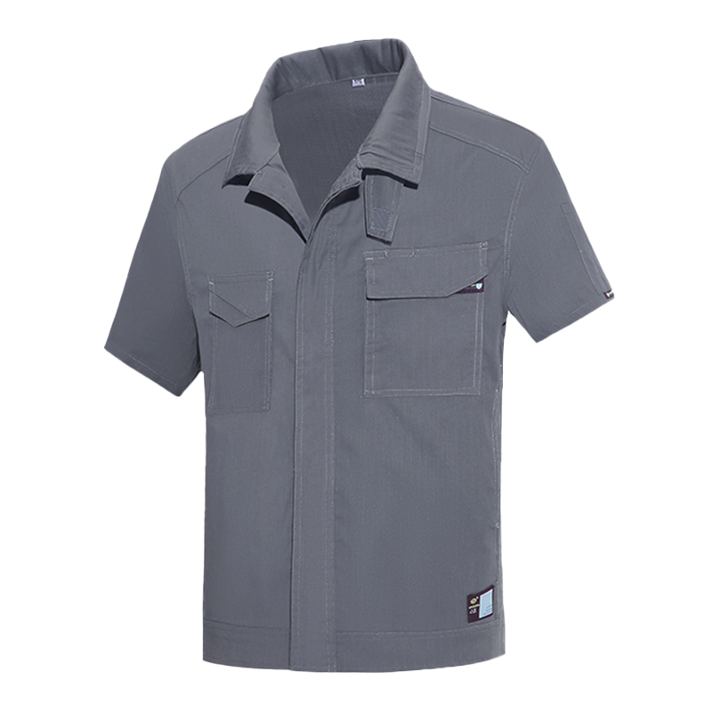 工作服薄款抗静电圣拓夏季