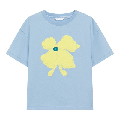 broadcute儿童纯棉T恤印花短袖