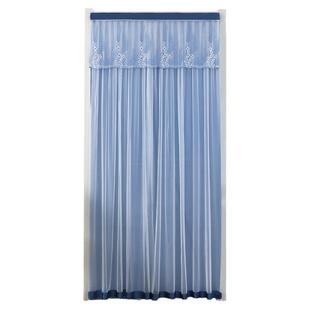 双层纱布防蚊门帘家用免打孔魔术贴遮光防隐私挂帘四季通用隔断帘