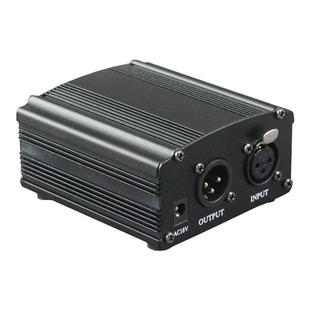 48V幻象电源电容麦克风话筒幻想电源供电器iSK得胜e300大振膜通用