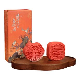 【顺丰发货】知味观喜字饼结订婚喜饼中式糕点婚礼囍饼摆盘伴手礼