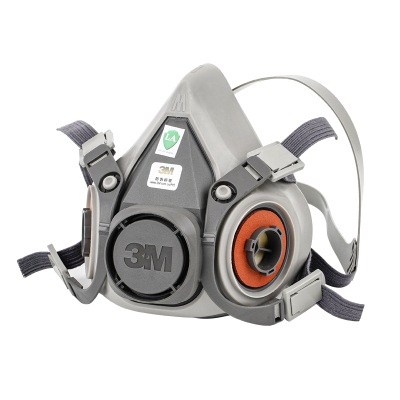 3M6200防毒面具化工气体防护面罩
