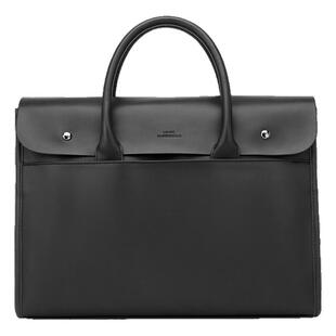 马克华菲男士公文包大容量手提包翻盖男包商务休闲单肩斜挎包背包