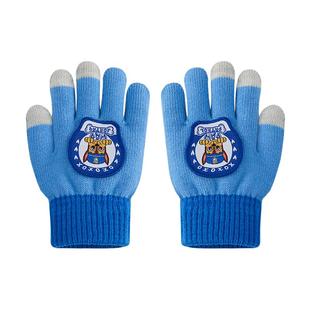 汪汪队儿童手套冬季男童秋冬保暖男孩毛线宝宝五指手套女童玩雪