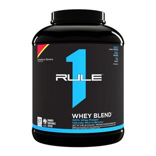 RULE 1美国进口浓缩分离水解乳清蛋白粉三重乳清蛋白粉4.95磅健身