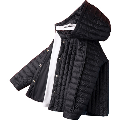 雅鹿轻薄新款洋气秋冬儿童羽绒服