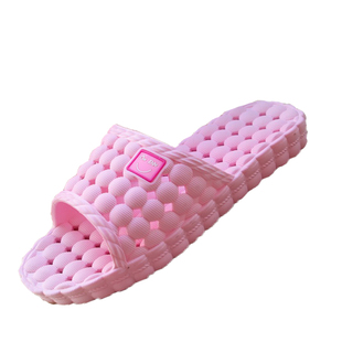 越南进口温突拖鞋男女 夏室内卫生间洗澡镂空居家防臭纯橡胶凉拖