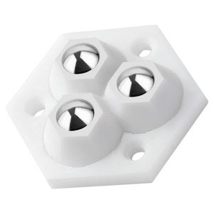 万向轮滑轮底座滚珠式轮子粘贴脚轮箱底家具移动茶几免打孔小滚轮