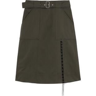 IT 3.1 Phillip Lim女装工装半身裙新品绑带设计A字裙010UTFXL