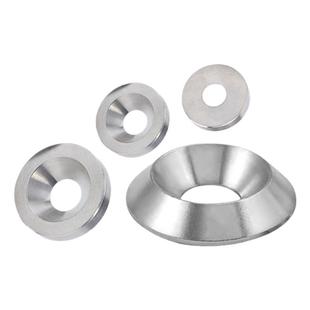 304不锈钢沉头螺丝碗型垫圈实心锥型凹凸装饰鱼眼垫片M3-M8PF