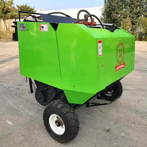 秸秆牧草饲料捡拾打捆机 粉碎圆捆机 厂家供应青储圆捆打捆机