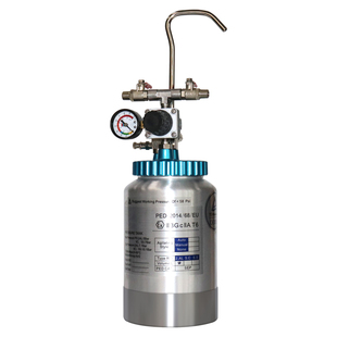 宝丽原装进口小型压力罐压力桶RT-2高粘度胶水胶衣油漆大口径喷枪