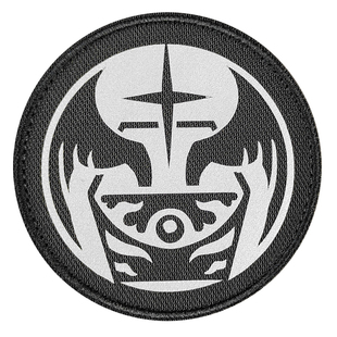 SCP基金会机动特遣队LOGO标志九尾狐 高亮反光魔术贴臂章背包贴章