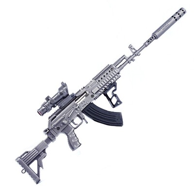 全配件可拆卸M762合金吃鸡模型枪