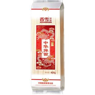 香雪面条金麦芯劲弹拉面800gX3袋装筋道面条代餐速食营养挂面中粮
