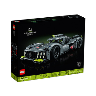 LEGO乐高机械组42156标致勒芒赛车跑车积木玩具潮玩