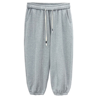 2025冬新款大码胖mm宽松遮肉保暖舒适软糯西瓜裤加厚加绒休闲裤女