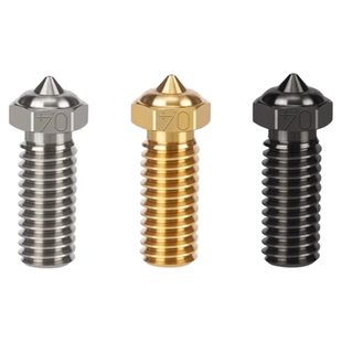 QIDI启迪3D打印机Plus3三孔CHT克隆黄铜喷嘴硬化钢镀铜高速喷头