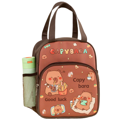 卡通可爱学生饭盒袋手提包