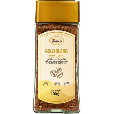 DGTOP纯黑速溶咖啡瓶装